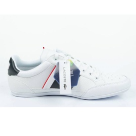 Lacoste Chaymon 0721 M 0042A7 zapatos blanco negro 3