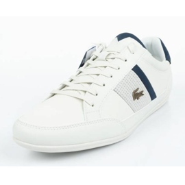 Lacoste Chaymon 120 M 12WN1 zapatos blanco azul marino 2
