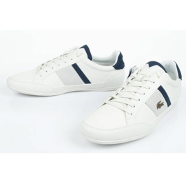 Lacoste Chaymon 120 M 12WN1 zapatos blanco azul marino 7