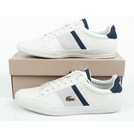 Lacoste Chaymon 120 M 12WN1 zapatos blanco azul marino 9