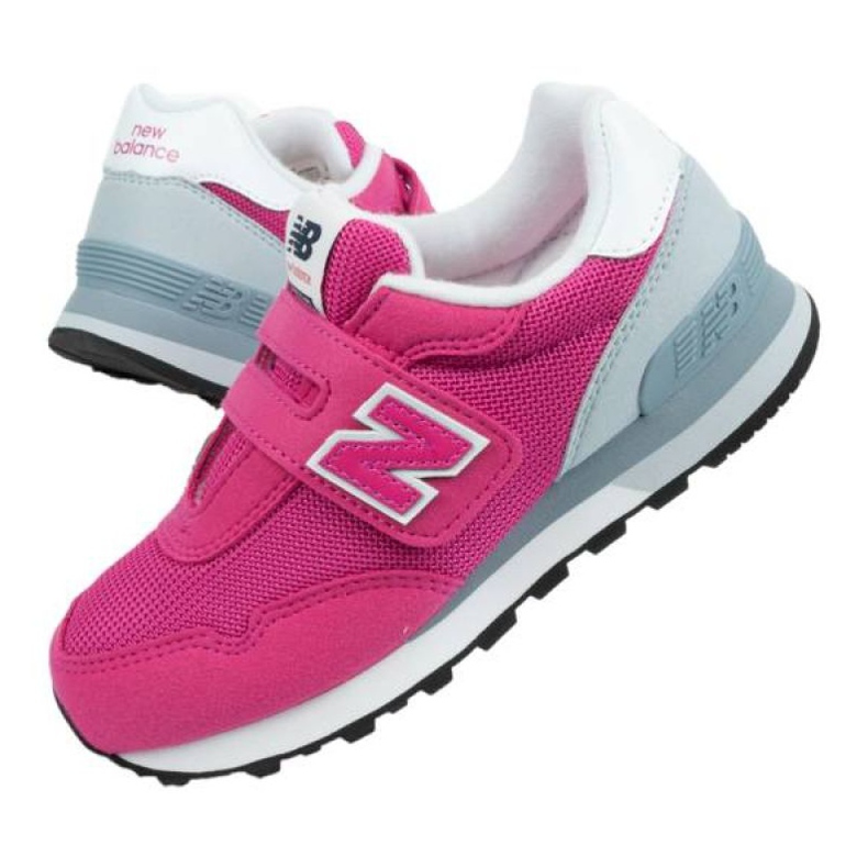 New Balance Jr YV515RP3 negro rosado 1 New Balance Jr YV515RP3 negro rosado 1