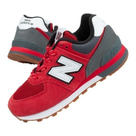 Zapatillas New Balance Jr PC574ATG negro rojo gris 1