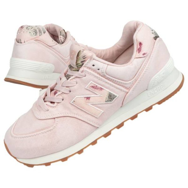 New Balance W WL574WOR zapatos rosado 1