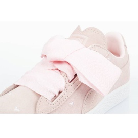 Puma Suede Heart Jr 365136 03 rosado 5