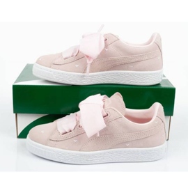Puma Suede Heart Jr 365136 03 rosado 9