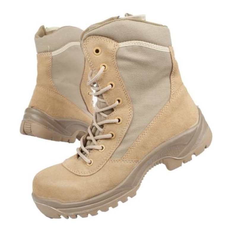 Zapatos de trabajo de seguridad Lavoro 6076.56 beige 1