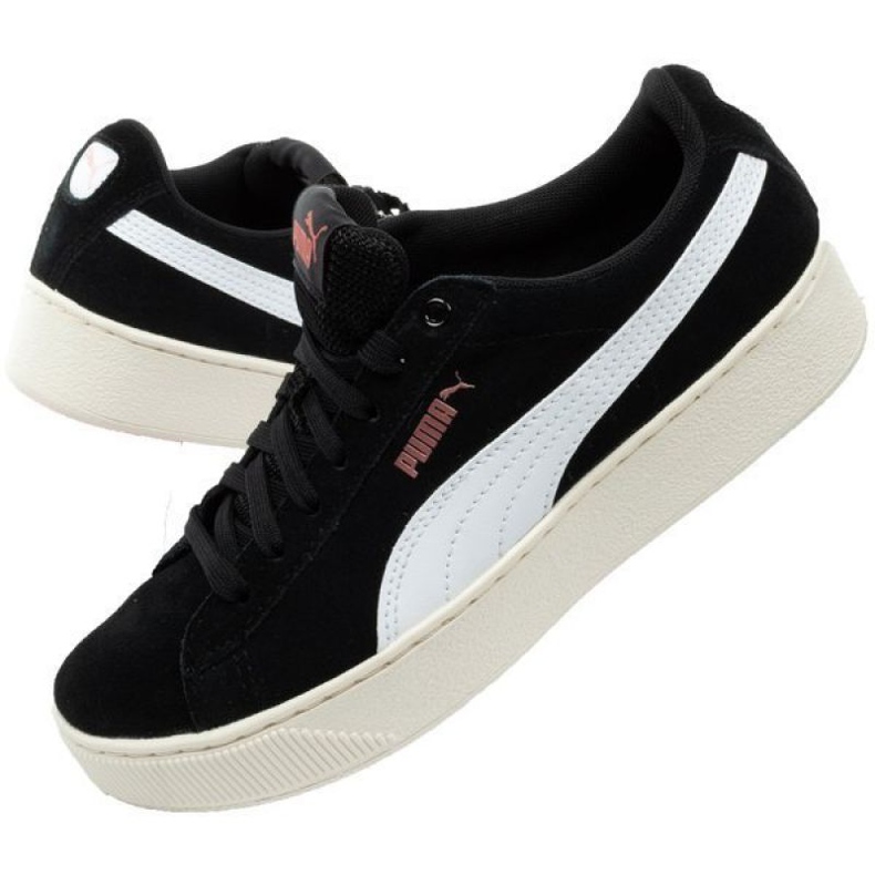 Zapatos Puma Vikky Platform W 368012 02 negro 1
