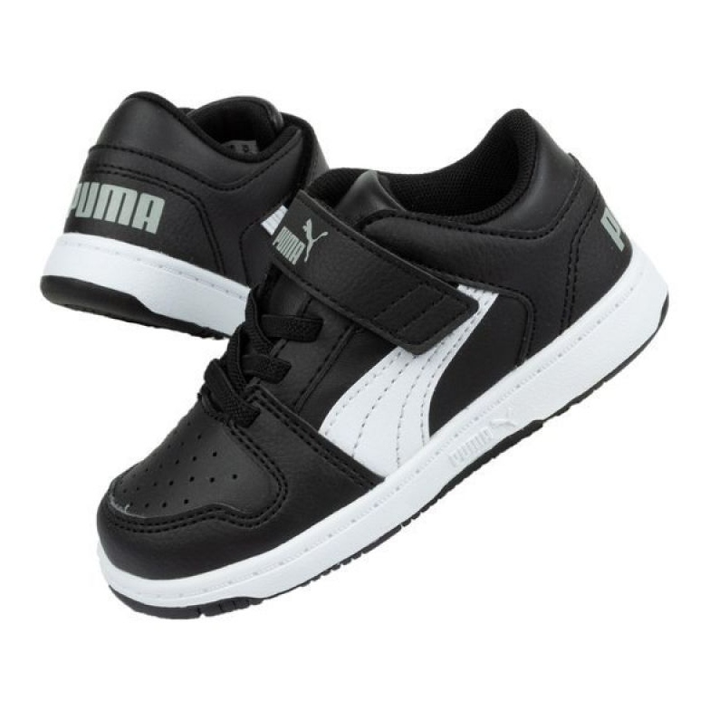Puma Rebound Jr 370493 02 negro 1 Puma Rebound Jr 370493 02 negro 1