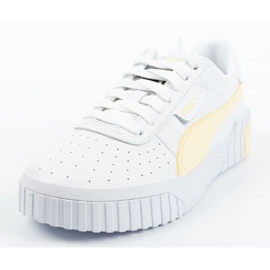 Zapatillas Puma Cali W 369155 30 blanco amarillo 2