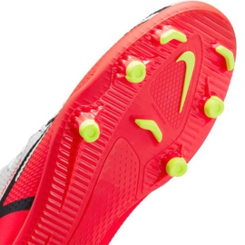 Calzado de fútbol Nike Phantom GT2 Club Dynamic Fit FG / MG M DC0819 167 amarillo, blanco, multicolor blanco 5