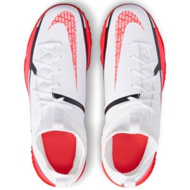 Calzado de fútbol Nike Phantom GT2 Club Dynamic Fit Tf Jr DC0826 167 multicolor blanco 4
