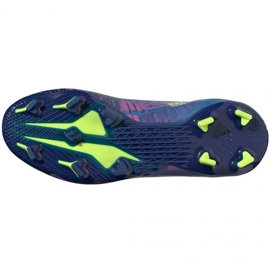 Botas de fútbol adidas X Speedflow Messi.3 Fg Jr FY6932 multicolor azul 4