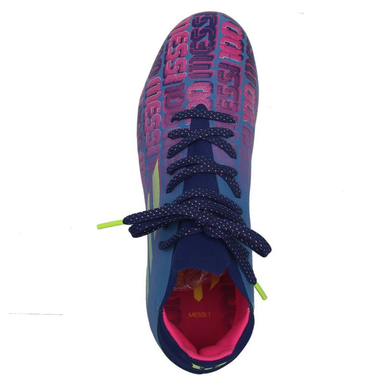 Botas de fútbol adidas X Speedflow Messi.1 Fg Jr FY6929 azul marino, morado, azul, multicolor azul 1