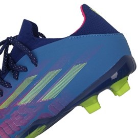 Botas de fútbol adidas X Speedflow Messi.1 Fg Jr FY6929 azul marino, morado, azul, multicolor azul 2