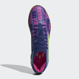 Botas de fútbol adidas X Speedflow Messi.3 Tf M FY6896 azul marino, multicolor azules y azul marino 5