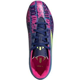 Botas de fútbol adidas X Speedflow Messi.4 FxG Jr FY6933 multicolor azul 1