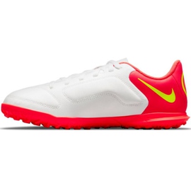 Botas de fútbol Nike Tiempo Legend 9 Club Tf Jr DA1334 176 blanco blanco 1
