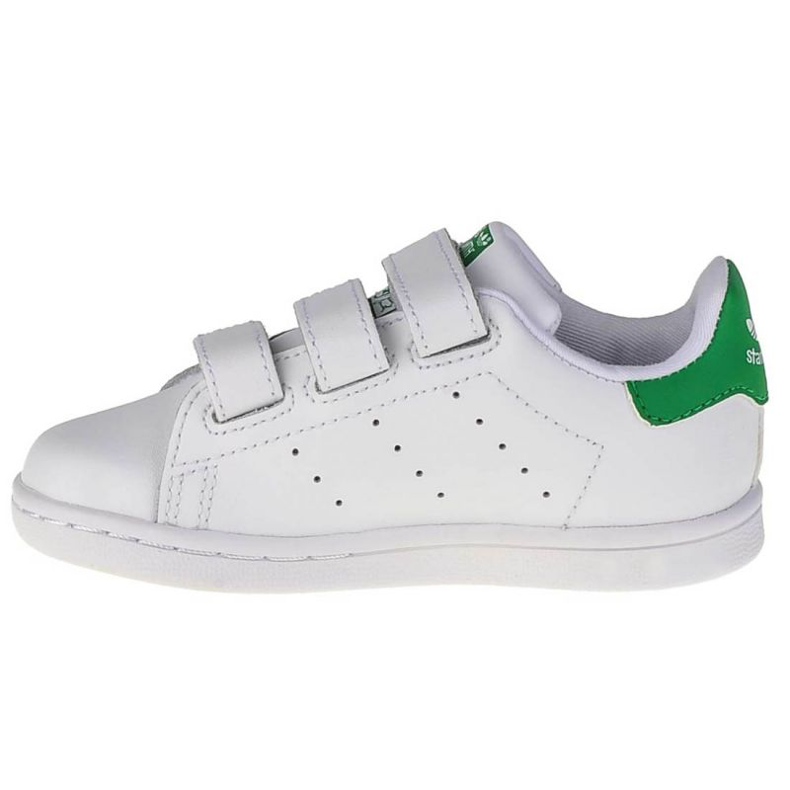 Zapatos adidas Stan Smith Cf Inf Jr BZ0520 blanco verde 1