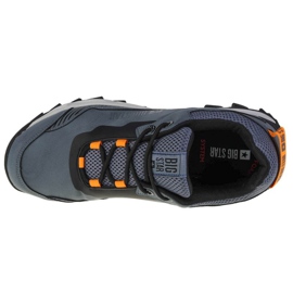 Zapatos Big Star Trekking M II174138 azul marino gris 2