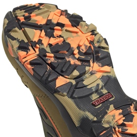 Zapatillas Adidas Terrex Hyperhiker K Jr FX4188 rojo verde 6