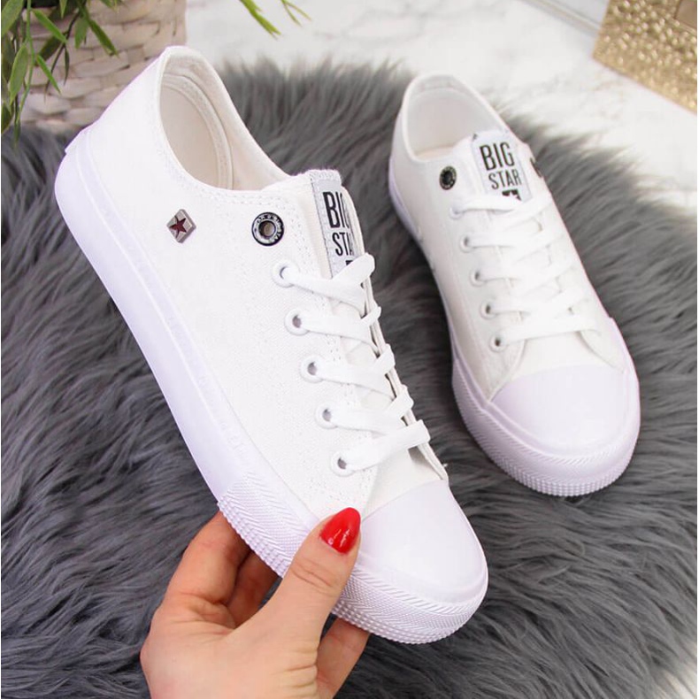 Zapatillas bajas Big Star W AA274010 blanco 1