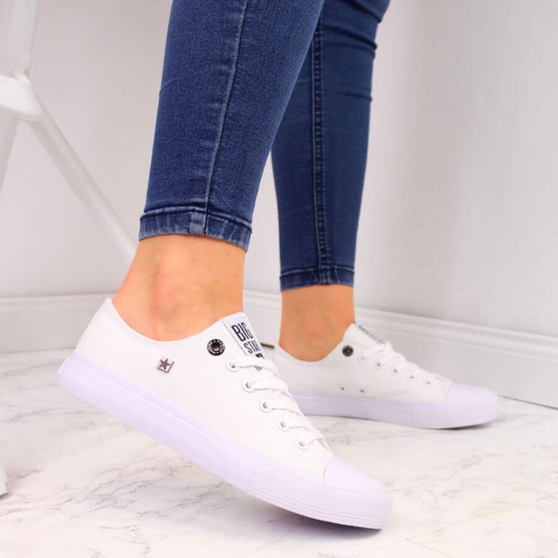 Zapatillas bajas Big Star W AA274010 blanco 2