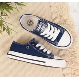 Big Star Jr. FF374202 zapatos azul marino blanco 3