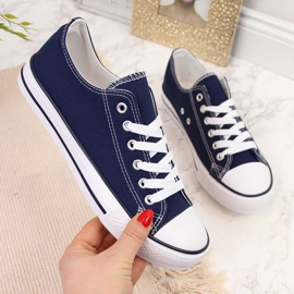 Deportivas bajas Atletico W ATC266B azul marino blanco 1