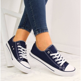 Deportivas bajas Atletico W ATC266B azul marino blanco 6