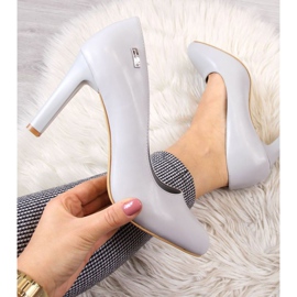 Zapato de salón Sergio Leone W SK3AD gris 1