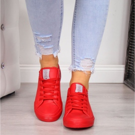 BM Cross Jeans W DD2R4032 zapatos rojos 3