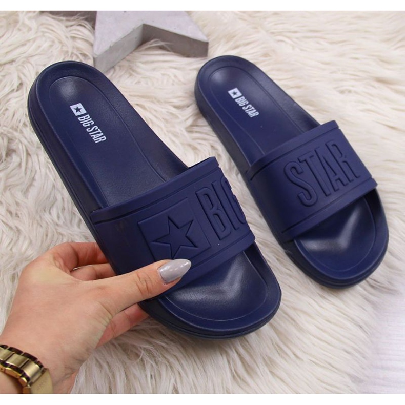 Zapatillas de playa Big Star W DD274A269 azul marino 1