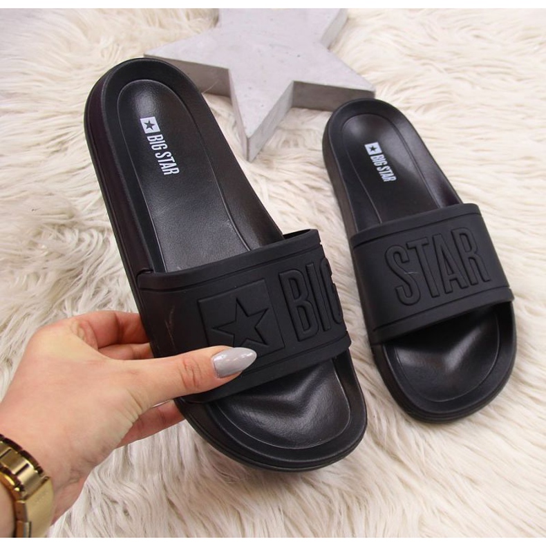 Big Star DD274A271 chanclas de playa, negro 1