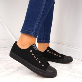 Zapatillas bajas NEWS W EVE130E negras negro 2