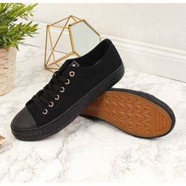 Zapatillas bajas NEWS W EVE130E negras negro 3