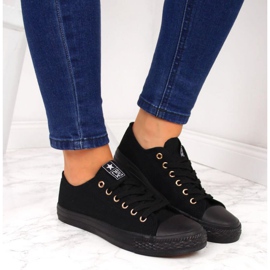 Zapatillas bajas NEWS W EVE130E negras negro 5
