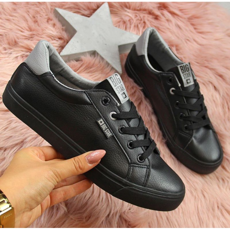 Zapatillas bajas Big Star W EE274314 negro 1