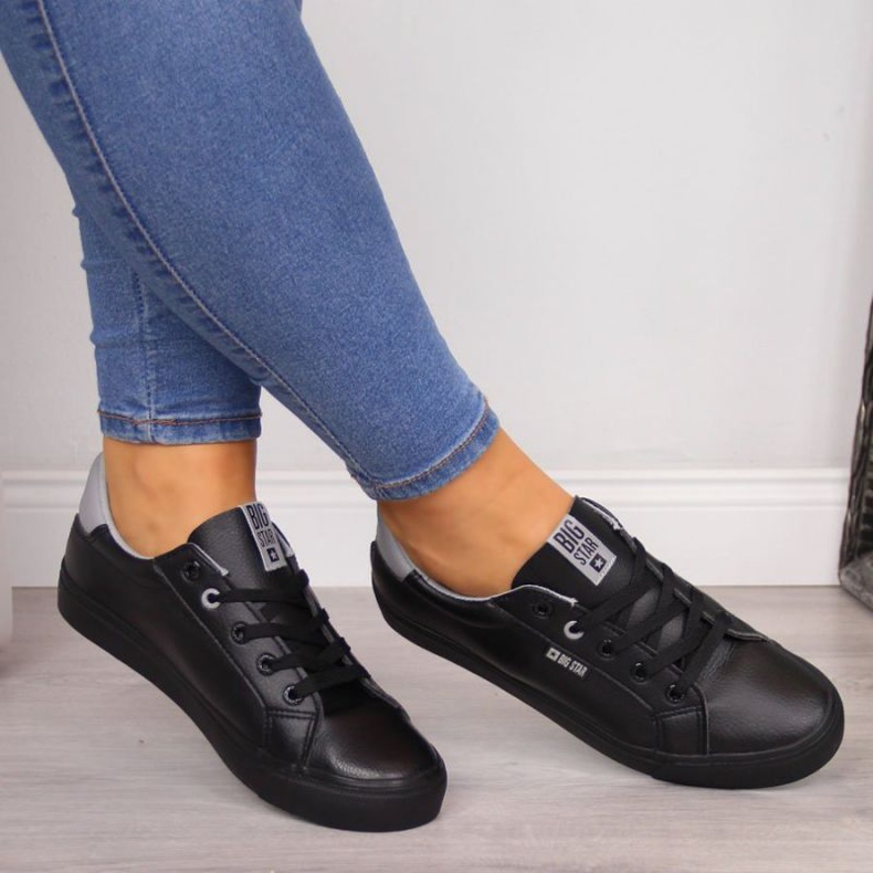 Zapatillas bajas Big Star W EE274314 negro 2