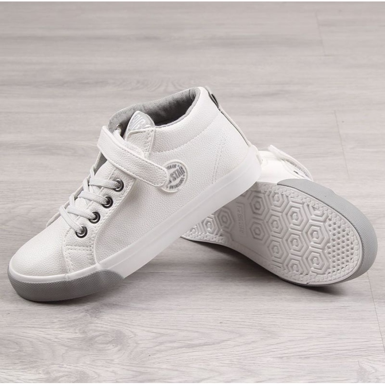 Deportivas blancas Big Star W EE374002 de piel ecológica blanco 1