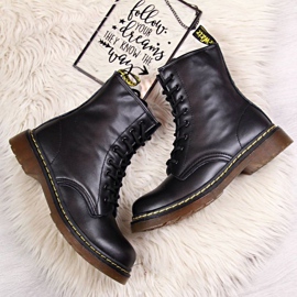 Botas de cuero con aislamiento Filippo W PAW77A negro 7