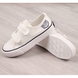 Zapatillas bajas con velcro Big Star Jr. FF374061 blanco 2