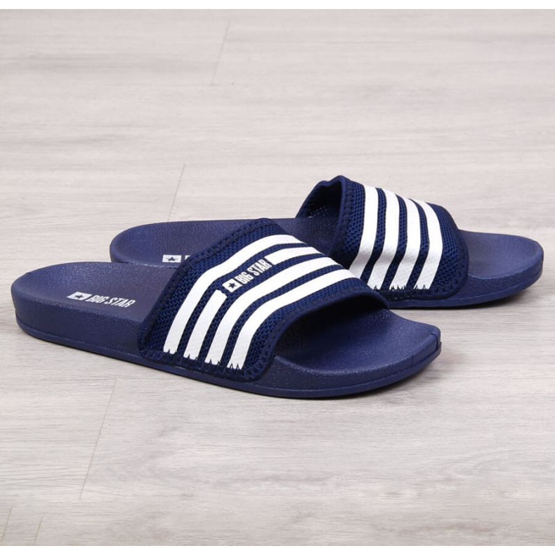 Pantuflas de playa azul marino Big Star W FF274A356 1
