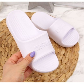 Pantuflas blancas de espuma Big Star Jr GG374811 blanco 1 Pantuflas blancas de espuma Big Star Jr GG374811 blanco 1