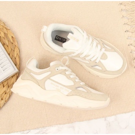 Zapatillas en la plataforma Big Star W GG274657 blanco 4
