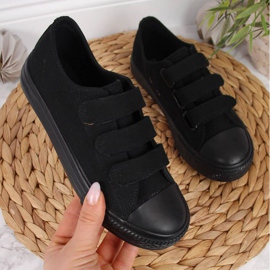 Zapatillas bajas Atletico Jr ATC387A negro rojo 1