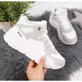 Zapatillas en la plataforma Big Star W GG274643 blanco 1