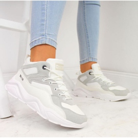 Zapatillas en la plataforma Big Star W GG274643 blanco 2