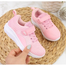 Befado BEF27A Jr zapatos rosa blanco rosado 1