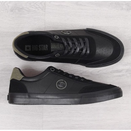 Zapatillas bajas de piel ecológica Big Star M II174008 negras negro 2