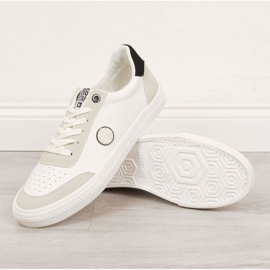 Zapatillas bajas de piel ecológica Big Star M II174009 blancas blanco 1